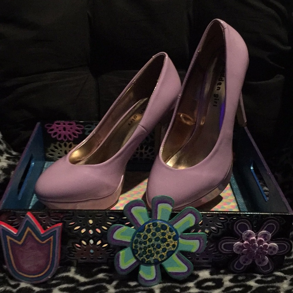 Madden Girl Platform Stilettos Patent Leather